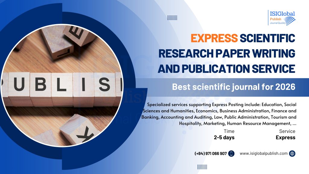 Express scientific research paper writing and publication service