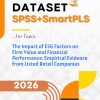 Dataset 2 - The Impact of ESG Factors on Firm Value and Financial Performance Empirical Evidence from Listed Retail Companies