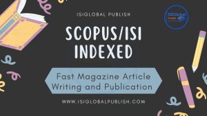 Fast Magazine Article Writing and Publication